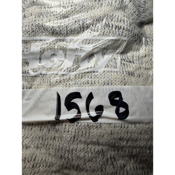 Columbia gray striped turtleneck sweater womens XL gorpcore cozy outdoor hiking - Picture 7 of 7